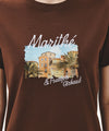 Marithé François Girbaud W AEROCOOL RESORT GRAPHIC TEE