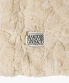 Marithé François Girbaud Classic Logo Fur Muffler