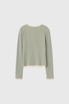 General Idea WOMAN Layered Twist T-Shirt