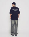 ADLV AC Bear Baby Face Yawn Short Sleeve T-Shirt