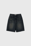 General Idea WOMAN Wide Bermuda Denim Pants