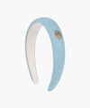 Marithé François Girbaud Kids Metal Circle Logo Hair Band Black