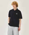 Marithé François Girbaud SMALL CLASSIC LOGO PK COLLAR TEE