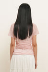 General Idea WOMAN See-Through Halterneck Layered Knit Set [PINK]