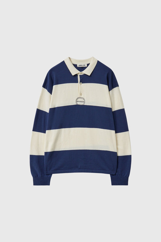 General Idea UNISEX Stripe Rugby Knit