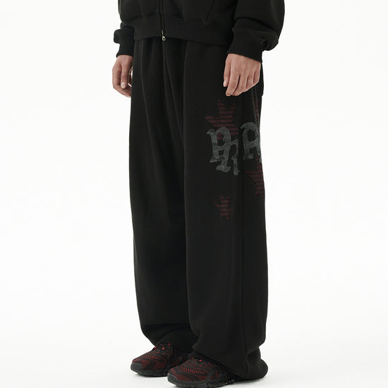 Mahagrid PRAY APPLIQUE SWEAT PANT