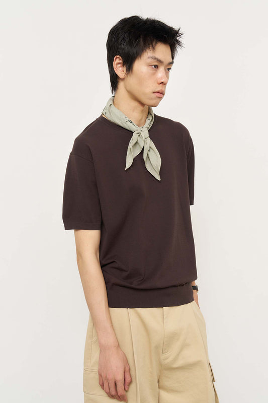 General Idea MAN Essential Crew Neck Half Knit