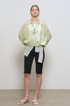 General Idea WOMAN Summer Sheer Volume Blouson Shirt
