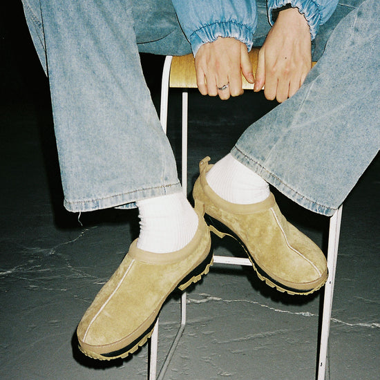 Nice Ghost Club [x nottz] Half Cut Mule Slipper
