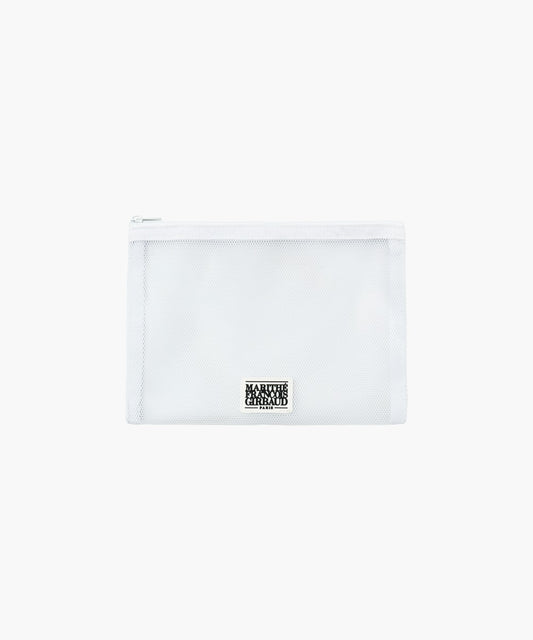 Marithé François Girbaud Classic Logo Mesh Pouch