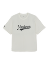 MLB Varsity Cursive Woven Short Sleeve Sweatshirt