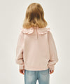 Marithé François Girbaud Kids W Frill Collar Sweatshirt Pink