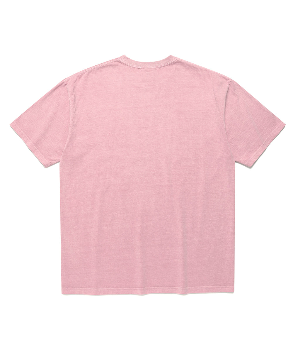 Cavish Invader Pigment Short Sleeve T-Shirt [Pink]