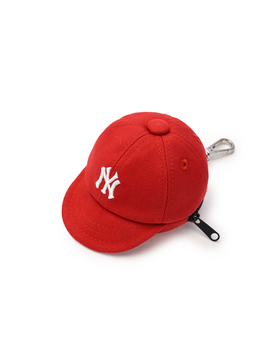 MLB Basic Logo Ballcap Pouch Keyring