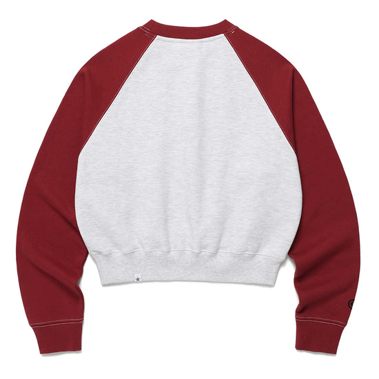 Cavish W Raglan Brothers Sweatshirt [Burgundy]