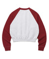 Cavish W Raglan Brothers Sweatshirt [Burgundy]
