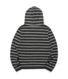 Nice Ghost Club Stripe Sleeveless Hoodie [Charcoal]