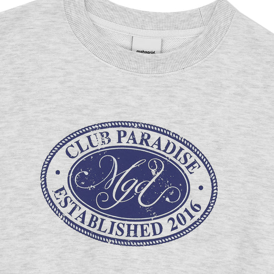 Mahagrid Club Paradise Crop Sweatshirt