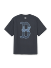 MLB Vintage Denimlike Monogram Big Lux Over Fit T-shirt