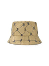 MLB Dia Monogram Jacquard Reversible Bucket Hat