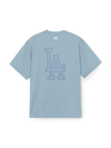 MLB CLASSIC MONOGRAM BIG LUX OVER FIT T-SHIRTS