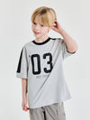 MLB Varsity Blocking Number Logo T-shirt