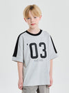 MLB Varsity Blocking Number Logo T-shirt