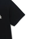 MLB BASIC SMALL LOGO SEMI OVER-FIT T-shirt