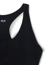 MLB Women's Basic Band Logo Point Crop Top
