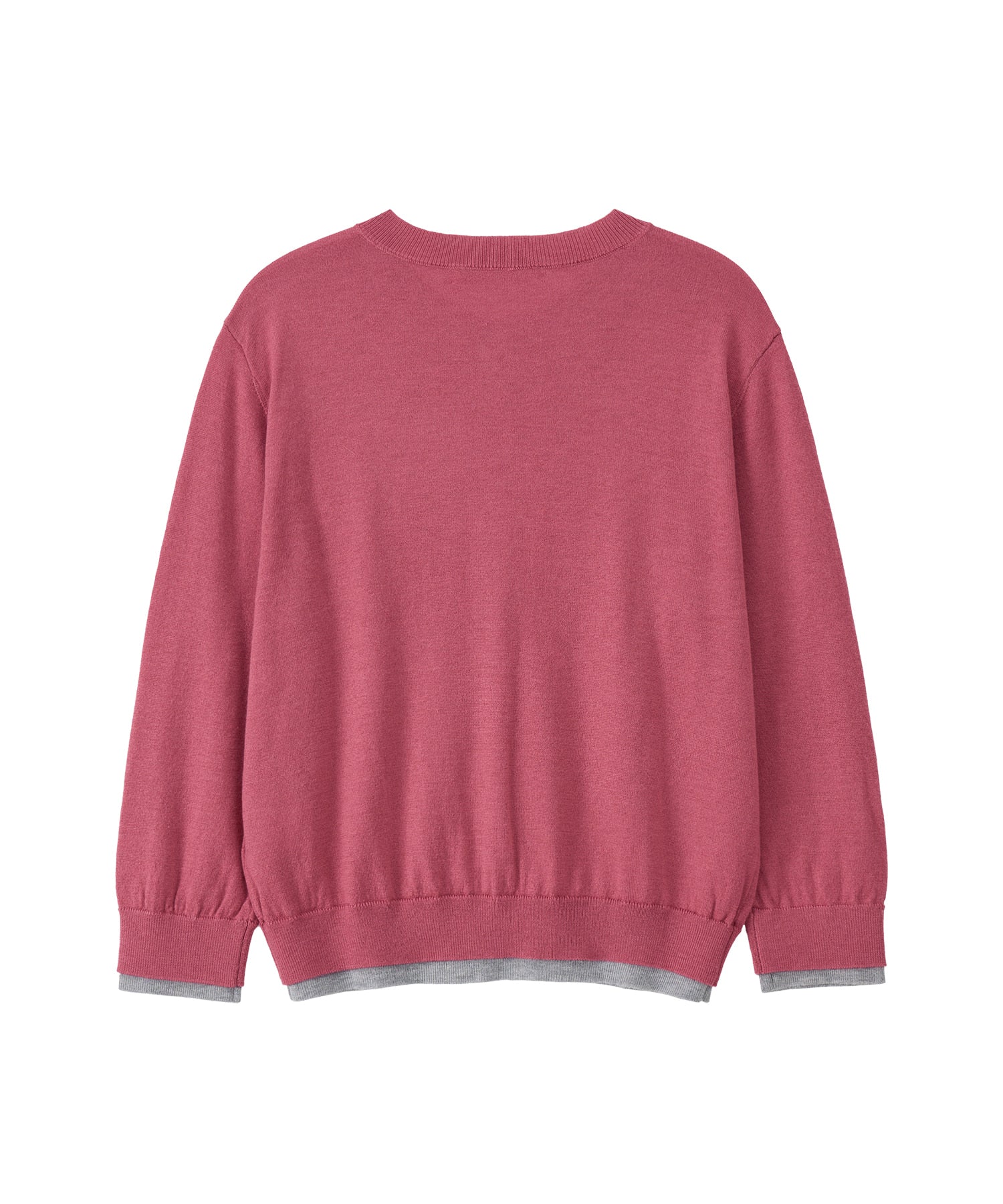 Bitter Cells Essential Layered Half Knit Cardigan