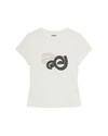 AEAE Applique Flower Logo Tee