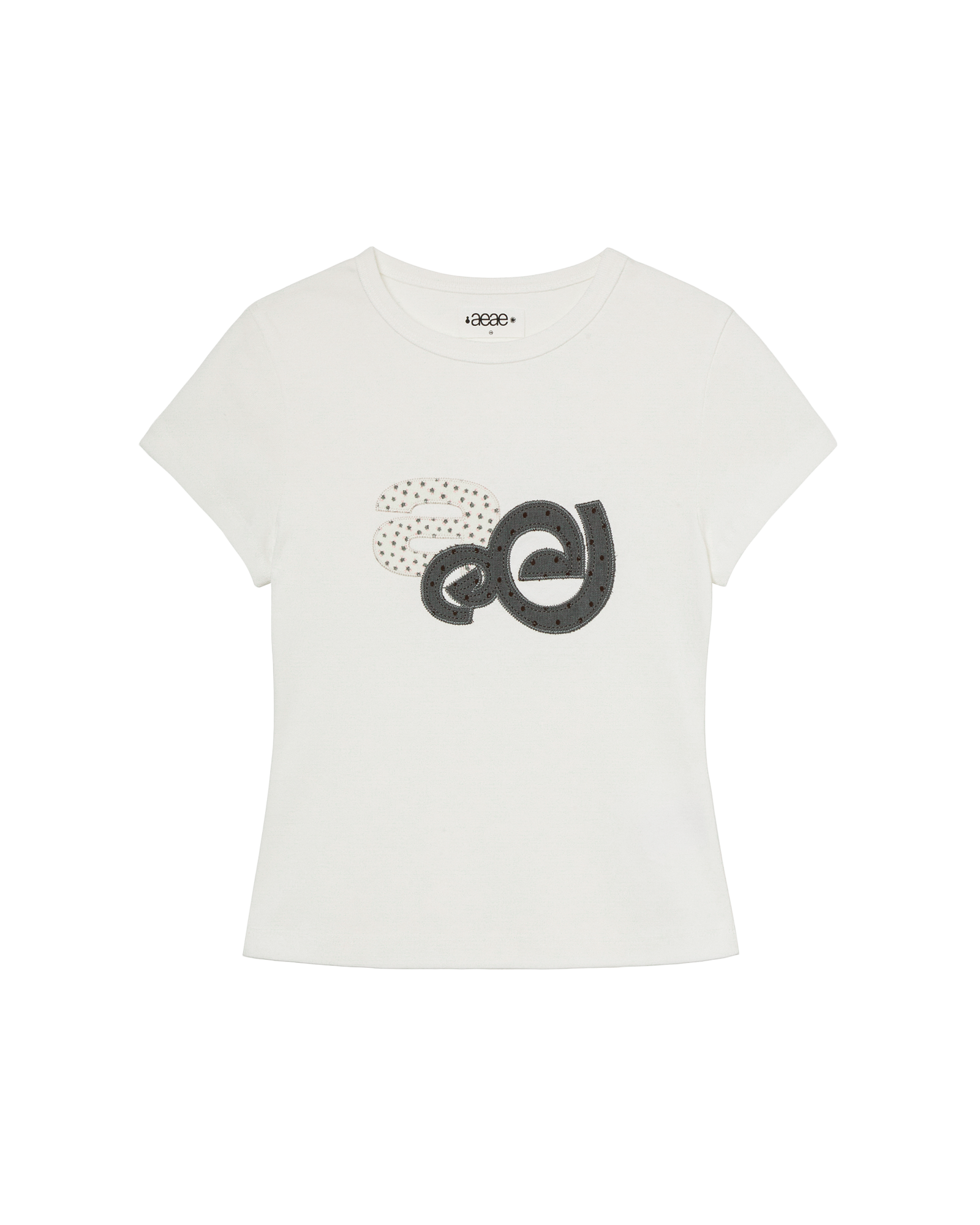AEAE Applique Flower Logo Tee
