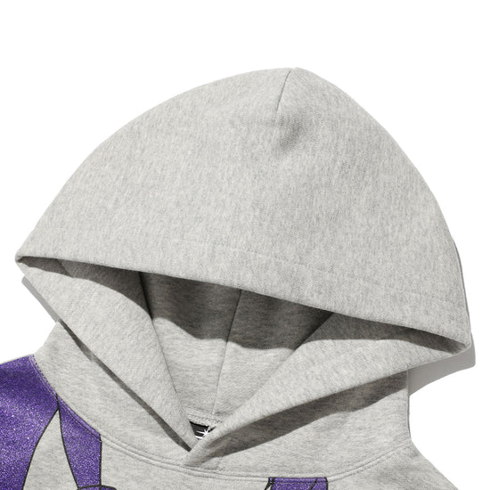 Nice Ghost Club Ghost Angels Glitter Hoodie [Grey]