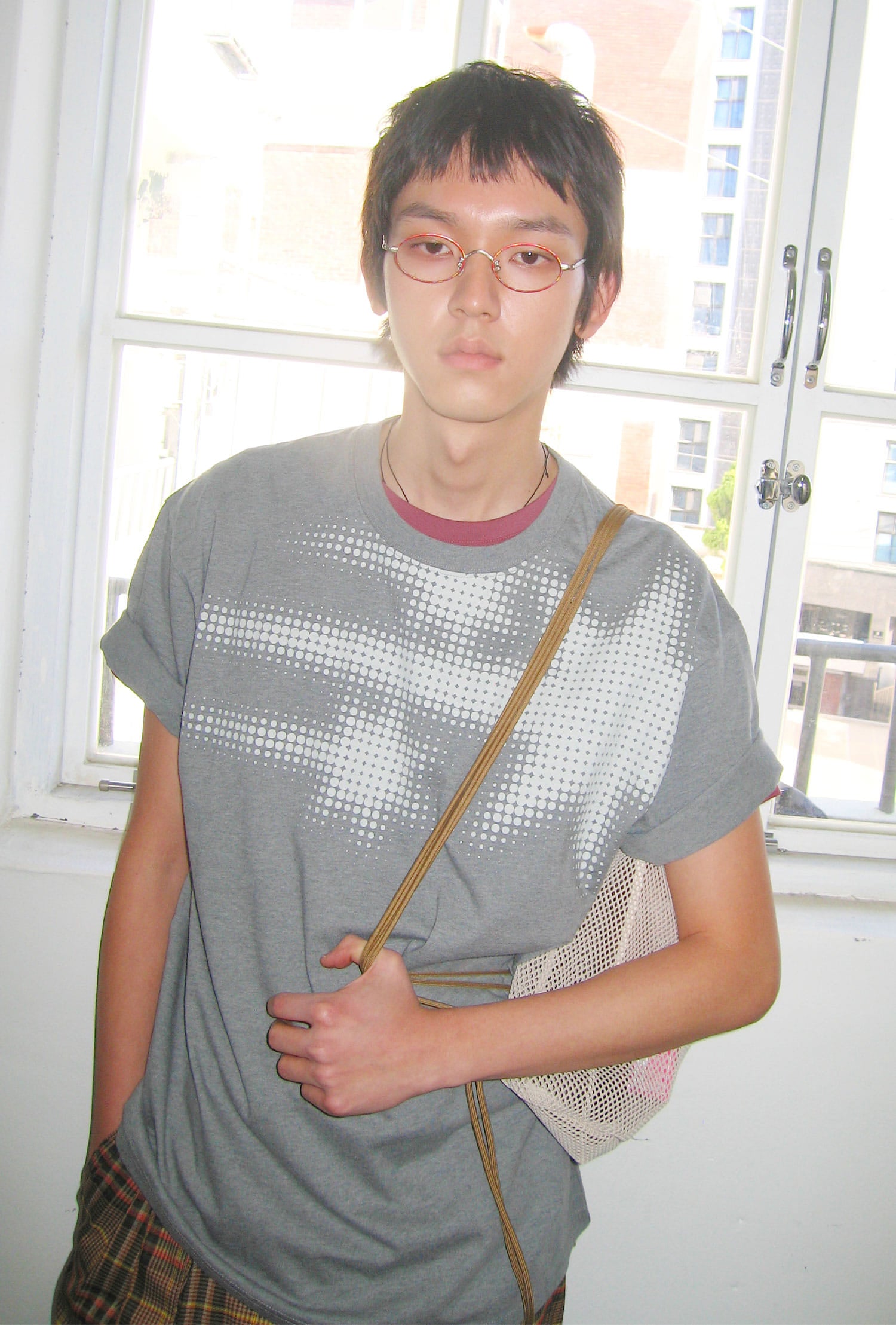 Nice Ghost Club 3Star Halftone Tee [Grey]