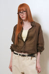 General Idea WOMAN Summer Sheer Layered Blouson Shirt