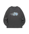 Nice Ghost Club Drawing 3 Star Long Sleeve Tee