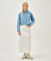 Marithé François Girbaud W CROP DENIM SHIRT