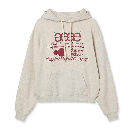 AEAE Web Logo Loose Hoodie