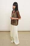 General Idea WOMAN Loose Fit Crochet Lace Half Cardigan