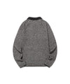 Nice Ghost Club Stripe Collar Long Sleeve Knit Tee