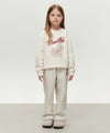 Marithé François Girbaud Kids Holiday Sweatshirt (Brushed) Cream