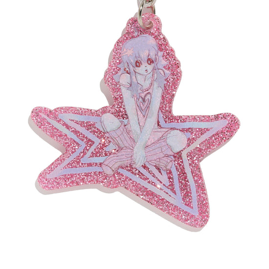 Nice Ghost Club Star Girl Acrylic Key Chain [Mix]