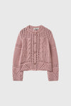 General Idea WOMAN Cable Crochet Cardigan
