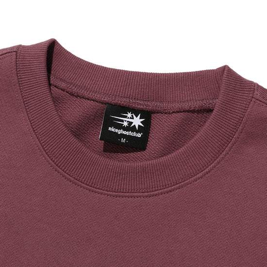 Nice Ghost Club Fantasy Dream Applique Sweatshirt