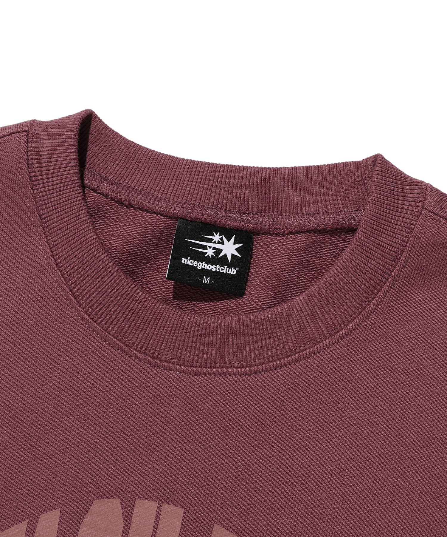 Nice Ghost Club Fantasy Dream Applique Sweatshirt
