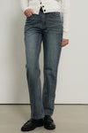 General Idea WOMAN Washed Straight Denim Pants