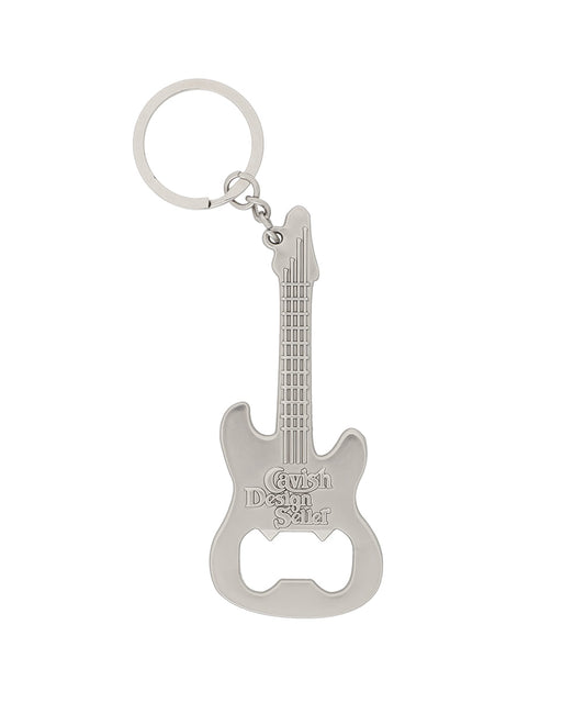 Cavish Guitar Opener Keyring Silver