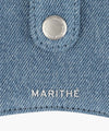 Marithé François Girbaud REGULAR LOGO PEANUT KEYRING WALLET blue