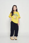ADLV Kids Cartoon Chinchilla Short Sleeve T-Shirt