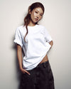 ADLV Triple Chain Embo Basic Logo Short Sleeve T-Shirt